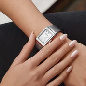Jaeger-LeCoultre Reverso Q713312J Tribute Monoface Small Seconds White Gold Silver Dial Mesh Bracelet Limited Edition of 200