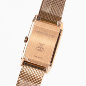 Jaeger-LeCoultre Reverso Tribute Q713216J Monoface Small Seconds Rose Gold Grained Rose Gold Dial (2025)