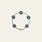 Lorraine Schwartz 'Against Evil Eye' Five Eye Diamond Pave Bracelet