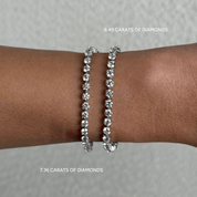 Luce 8.4 Carat Diamond Tennis Bracelet