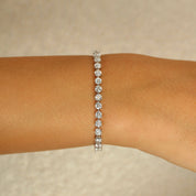 Luce 7.7 Carat Round Diamond Tennis Bracelet
