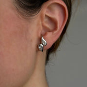 Mika Ear Cuff with Pear Diamonds