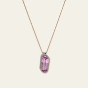 Kunzite Pendant Necklace