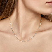 Rose-Cut Diamond Necklace