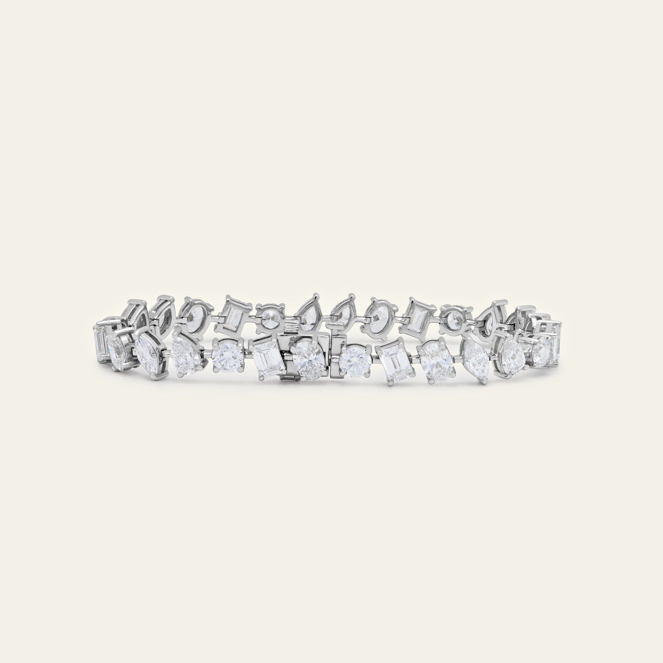 Nova 12 Carat Diamond Confetti Tennis Bracelet