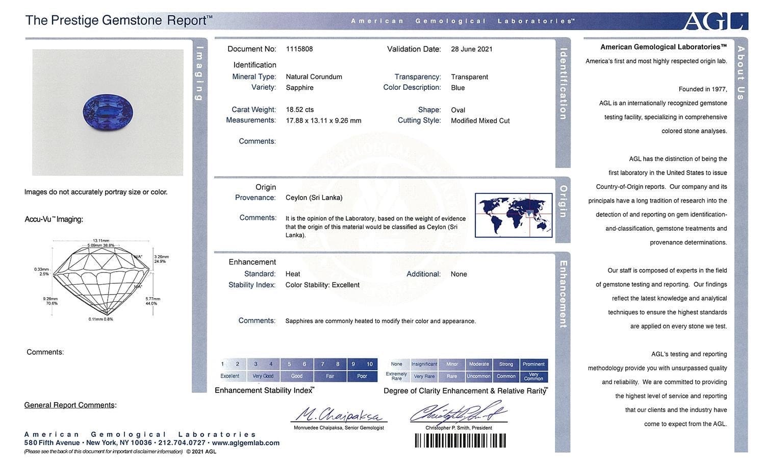 Oval Ceylon Sapphire Platinum and Diamond Ring