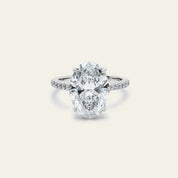 Oval Diamond Engagement Ring