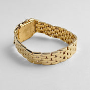 Panthère de Cartier 88270147 'Ladies' Yellow Gold White Dial Diamond Bezel