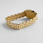 Panthère de Cartier 88270147 'Ladies' Yellow Gold White Dial Diamond Bezel