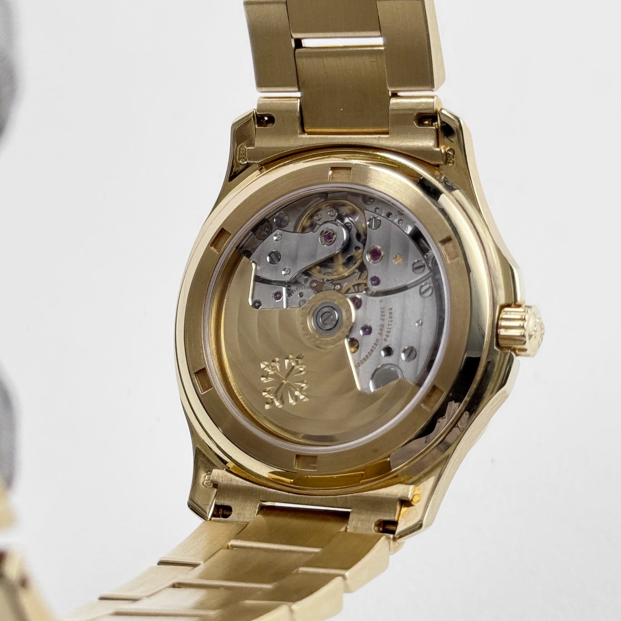 Patek Philippe Aquanaut 5066/1J Yellow Gold Black Dial