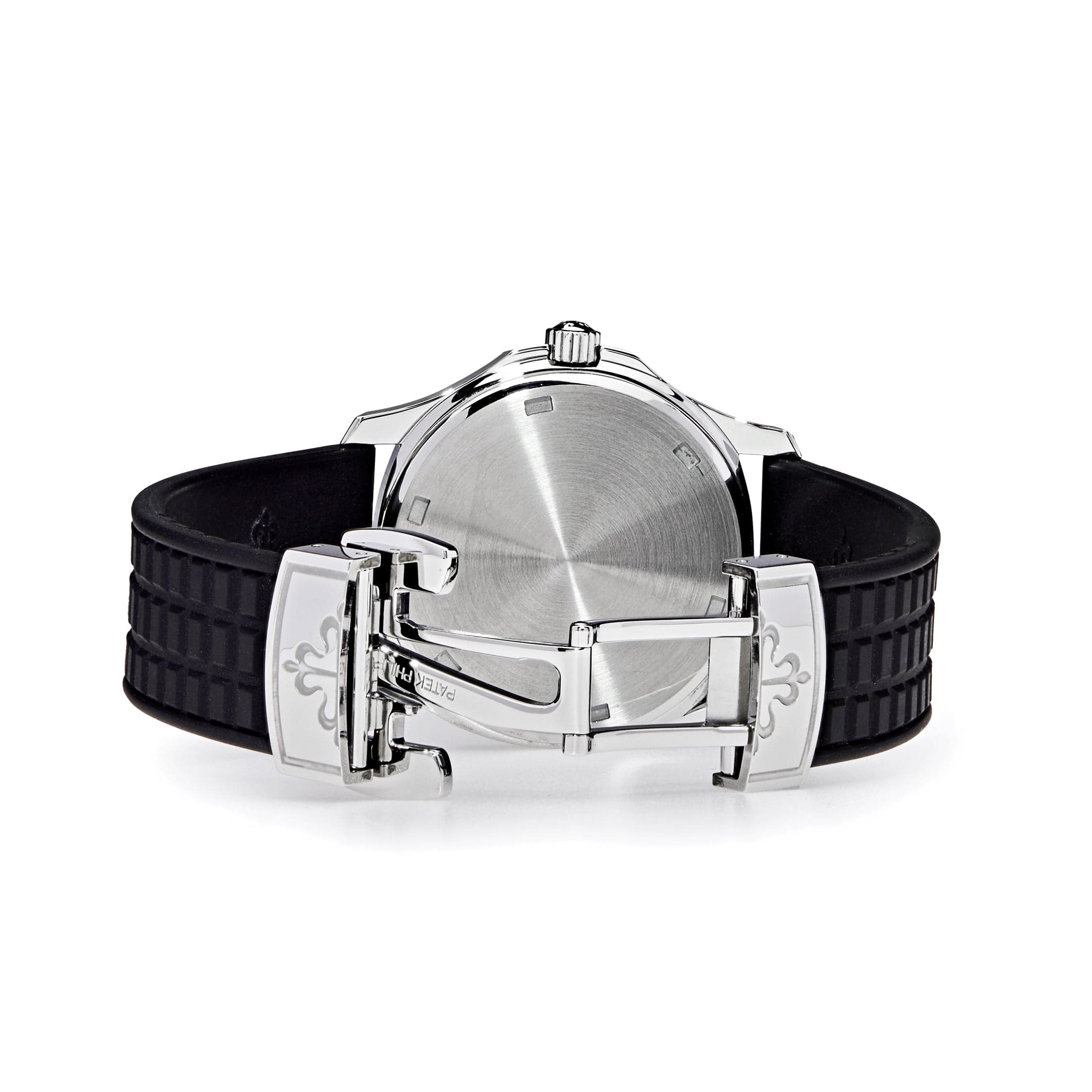 Patek Philippe Aquanaut 5067A-001 'Ladies' Stainless Steel Black Dial Diamond Bezel