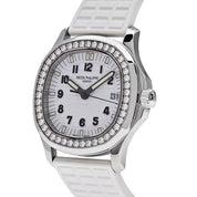 Patek Philippe Aquanaut 5067A-011 Stainless Steel White Dial Diamond Bezel Quartz (2008)