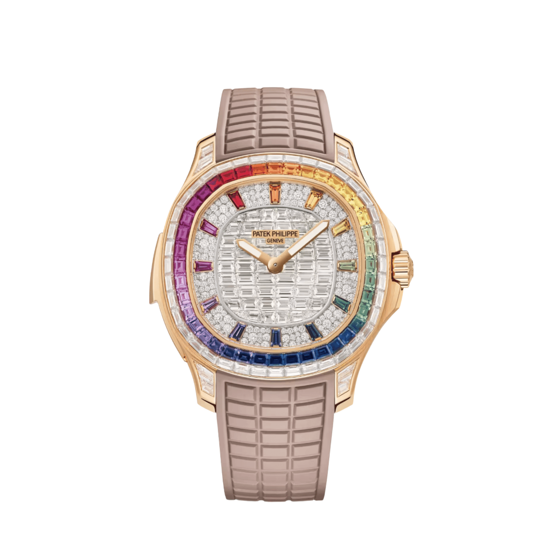 355R 'Haute Joaillerie' Minute Repeater Rainbow Gemstones and Diamonds