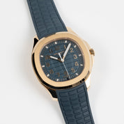 Patek Philippe Aquanaut 5269R-001 'Travel Time' Quartz Rose Gold Blue Dial (2024)
