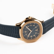 Patek Philippe Aquanaut 5269R-001 'Travel Time' Quartz Rose Gold Blue Dial (2024)