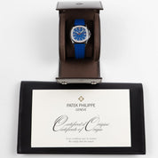Patek Philippe Aquanaut Luce 5067A-014 'Ladies' Blue Dial Diamond Bezel (2009)