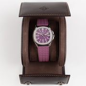 Patek Philippe Aquanaut Luce 5067A-016 'Ladies' Stainless Steel Pink Dial Diamond Bezel (2006)