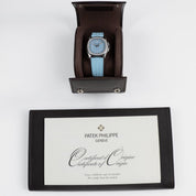 Patek Philippe Aquanaut Luce 5067A-017 'Ladies' Stainless Steel Blue Dial Diamond Bezel (2008)
