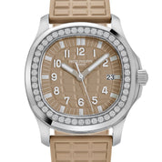 Patek Philippe Aquanaut Luce 5067A-020 'Ladies' Stainless Steel Beige Dial Diamond Bezel (2008)