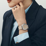 Patek Philippe Aquanaut Luce 5067A-020 'Ladies' Stainless Steel Beige Dial Diamond Bezel (2008)