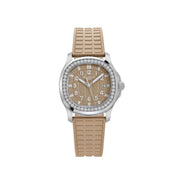 Patek Philippe Aquanaut Luce 5067A-020 'Ladies' Stainless Steel Beige Dial Diamond Bezel (2008)