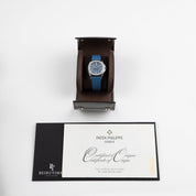 Patek Philippe Aquanaut Luce 5067A-022 'Ladies' Stainless Steel Blue Dial Diamond Bezel (2015)