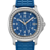 Patek Philippe Aquanaut Luce 5067A-022 'Ladies' Stainless Steel Blue Dial Diamond Bezel (2015)