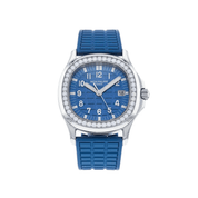 Luxury Watch Patek Philippe Aquanaut Luce Blue Ladies' 5067A-022 Wrist Aficionado