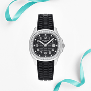 Patek Philippe Aquanaut Luce 5267/200A-001 'Ladies Tiffany & Co.' Black Dial Diamond Bezel
