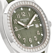 Patek Philippe Aquanaut Luce 5267/200A-011 Stainless Steel Green Dial Diamond Bezel (2025)