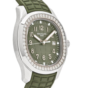 Patek Philippe Aquanaut Luce 5267/200A-011 Stainless Steel Green Dial Diamond Bezel (2025)