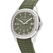 Patek Philippe Aquanaut Luce 5267/200A-011 Stainless Steel Green Dial Diamond Bezel (2025)