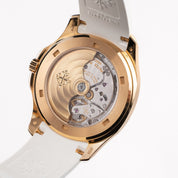 Patek Philippe Aquanaut Luce 5268/200R-001 Rose Gold White Dial Diamond Bezel