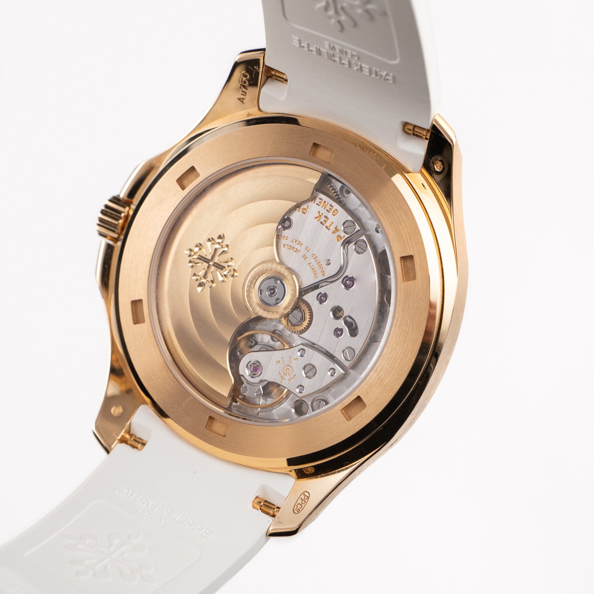 Patek Philippe Aquanaut Luce 5268/200R-001 Rose Gold White Dial Diamond Bezel