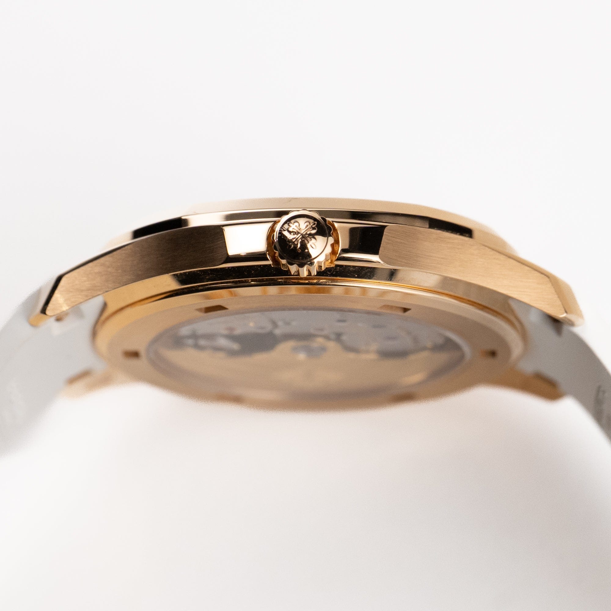 Patek Philippe Aquanaut Luce 5268/200R-001 Rose Gold White Dial Diamond Bezel