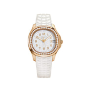 Patek Philippe Aquanaut Luce 5268/200R-001 Rose Gold White Dial Diamond Bezel