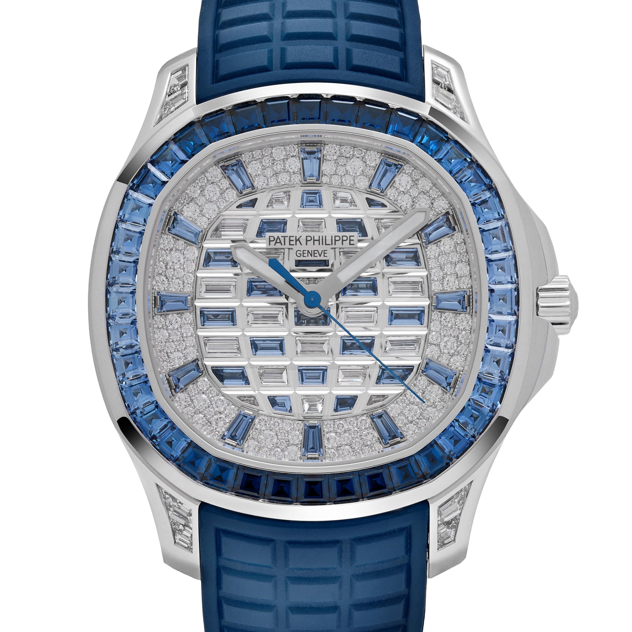 Patek Philippe Aquanaut Luce 5268/461G-001 'Haute Joaillerie' White Gold Diamond Sapphire Dial (2026)