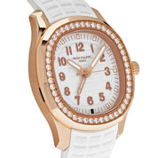 Patek Philippe Aquanaut 5269/200R-001 Luce Travel Time Rose Gold White Dial Diamond Bezel (2024)