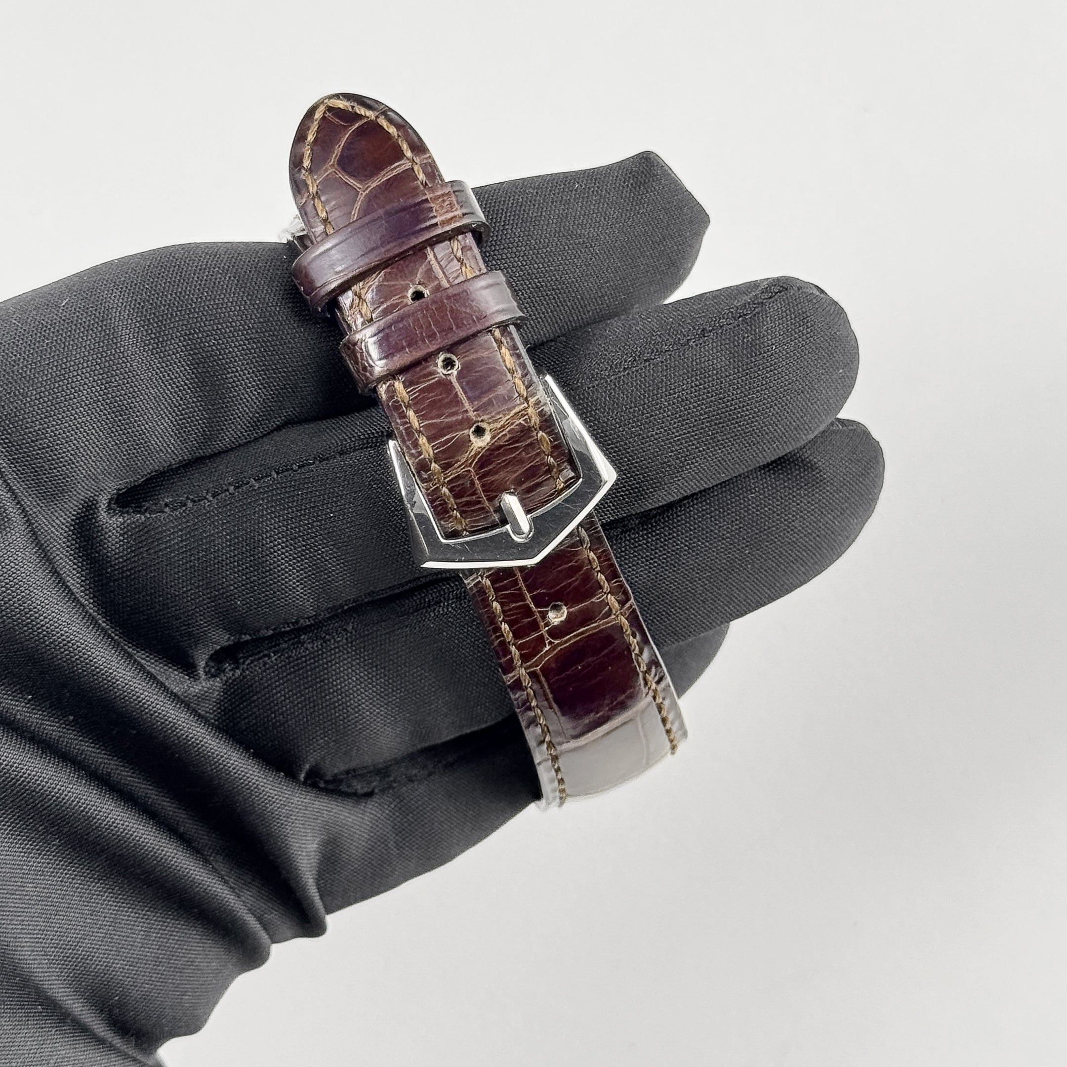 Patek Philippe Calatrava 3940G-011 Perpetual Calendar Moonphase White Gold Opaline Silver Dial