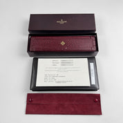 Patek Philippe Calatrava 5298P-012 Platinum Black Diamond Dial Diamond Bezel (2015)