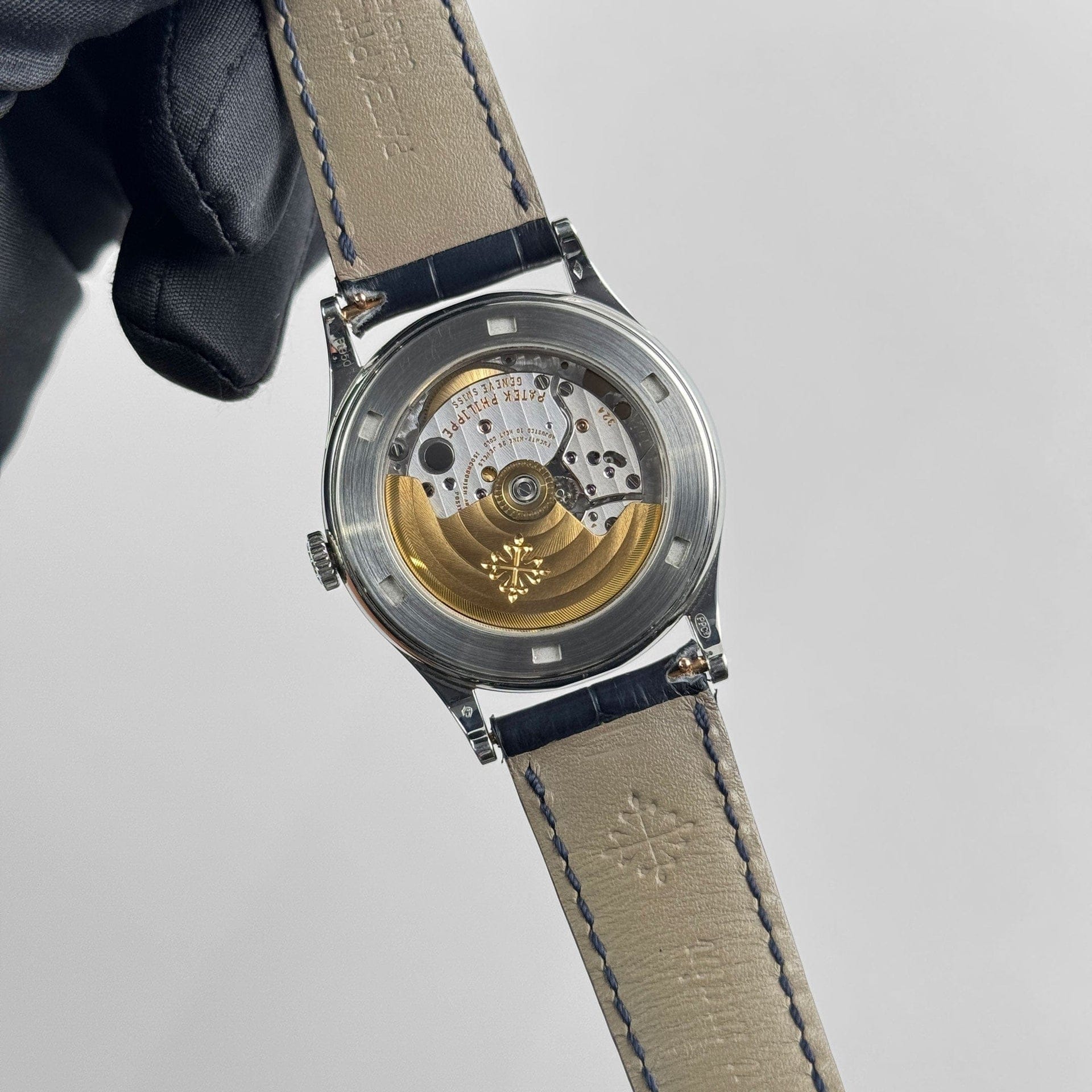 Patek Philippe Calatrava 5298P-012 Platinum Black Diamond Dial Diamond Bezel (2015)