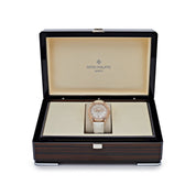 Patek Philippe Complications 4948R-001 'Ladies' Annual Calendar Moon Phases Rose Gold Mother of Pearl Dial Diamond Bezel