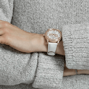 Patek Philippe Complications 4948R-001 'Tiffany & Co.' Ladies Annual Calendar Moon Phases Rose Gold Mother of Pearl Dial Diamond Bezel (2022)