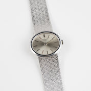 Patek Philippe Ellipse 3349 White Gold Silver Dial