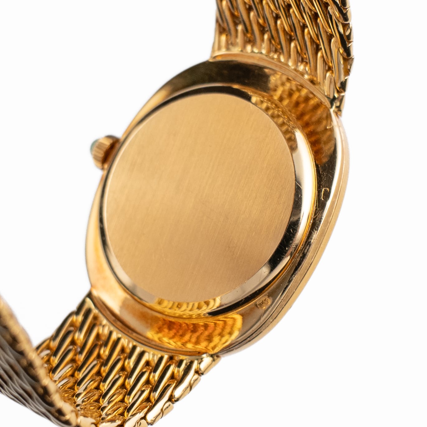 Patek Philippe Ellipse 3849/8 Yellow Gold Blue Diamond Dial Diamond Bezel