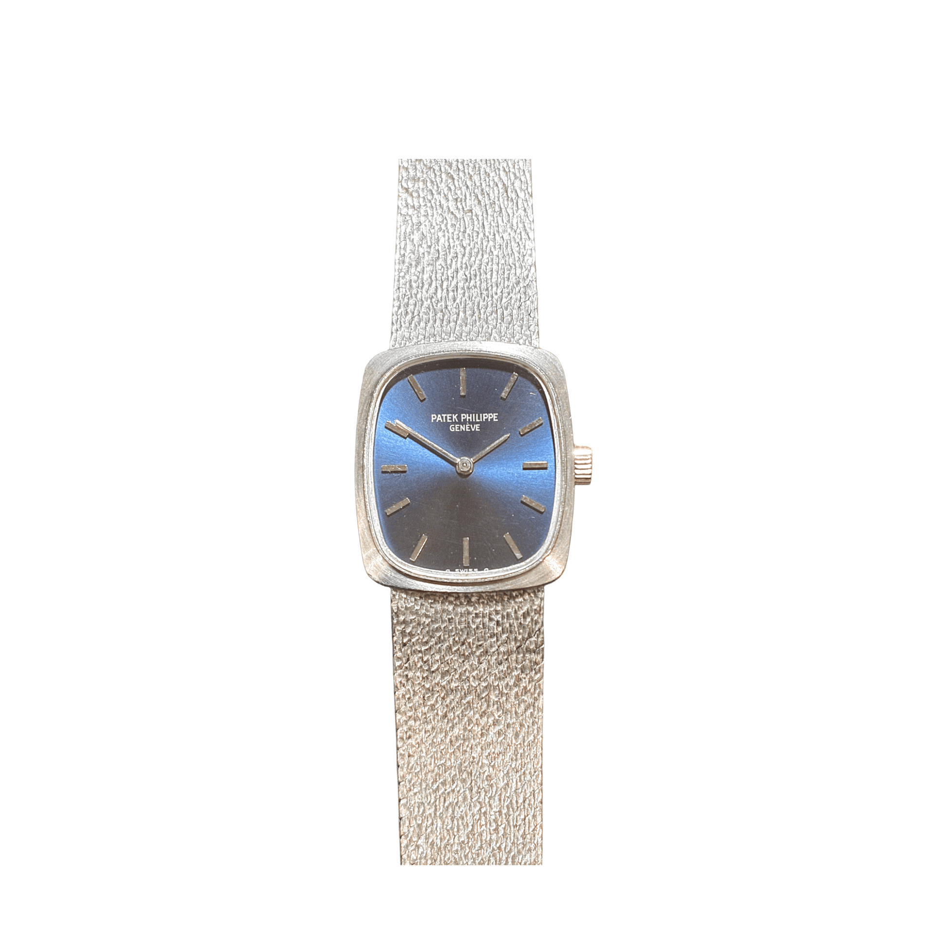 Patek Philippe Ellipse 4217 'Ladies' White Gold Blue Dial