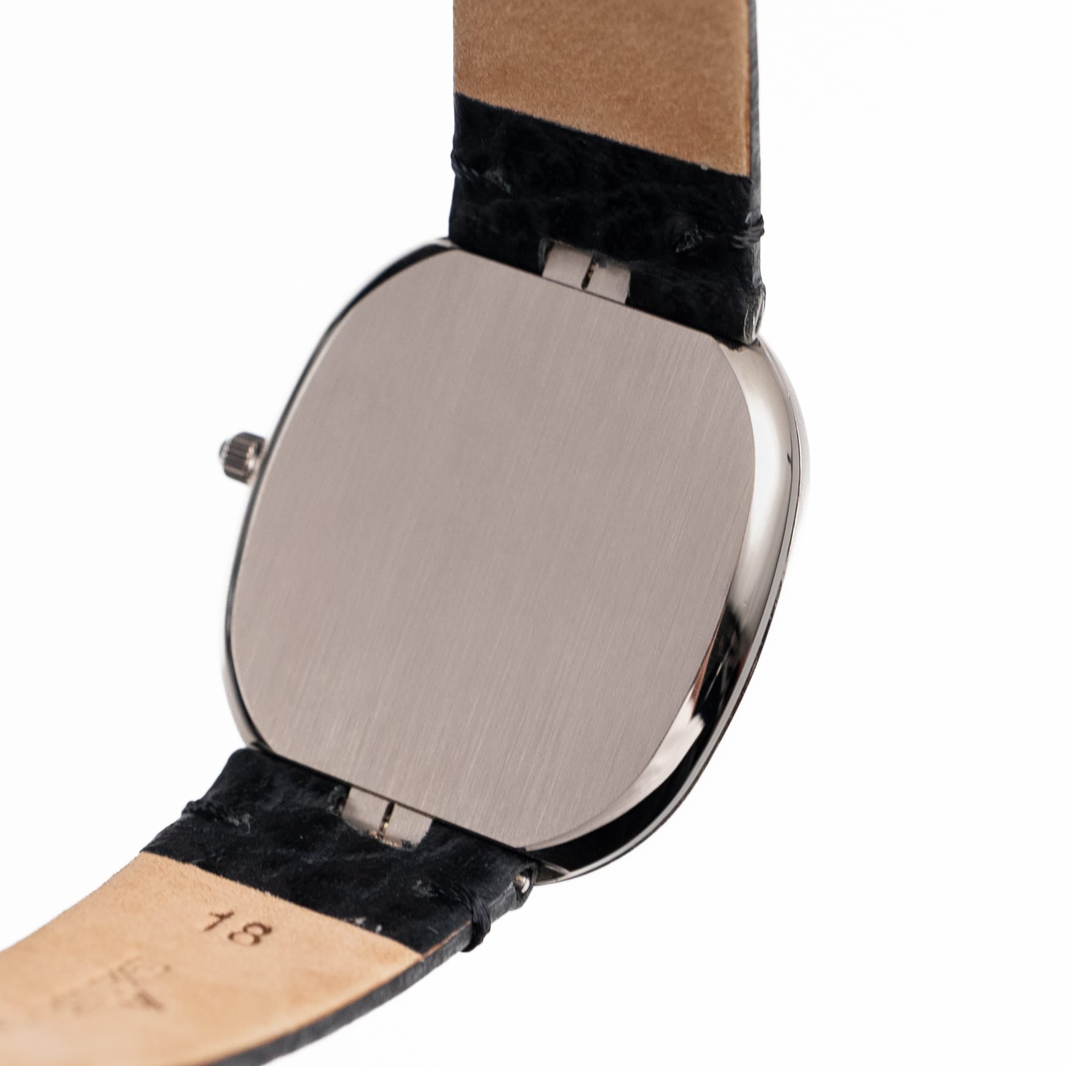Patek Philippe Golden Ellipse 3738/100G-012 White Gold Dark Grey Dial (2008)