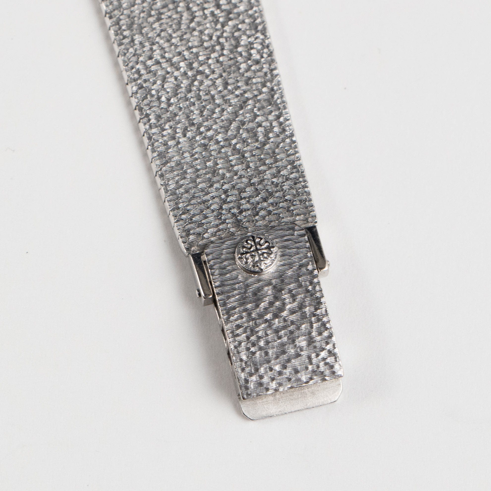Patek Philippe Golden Ellipse 4126/1 White Gold Blue Diamond Dial Diamond Bezel