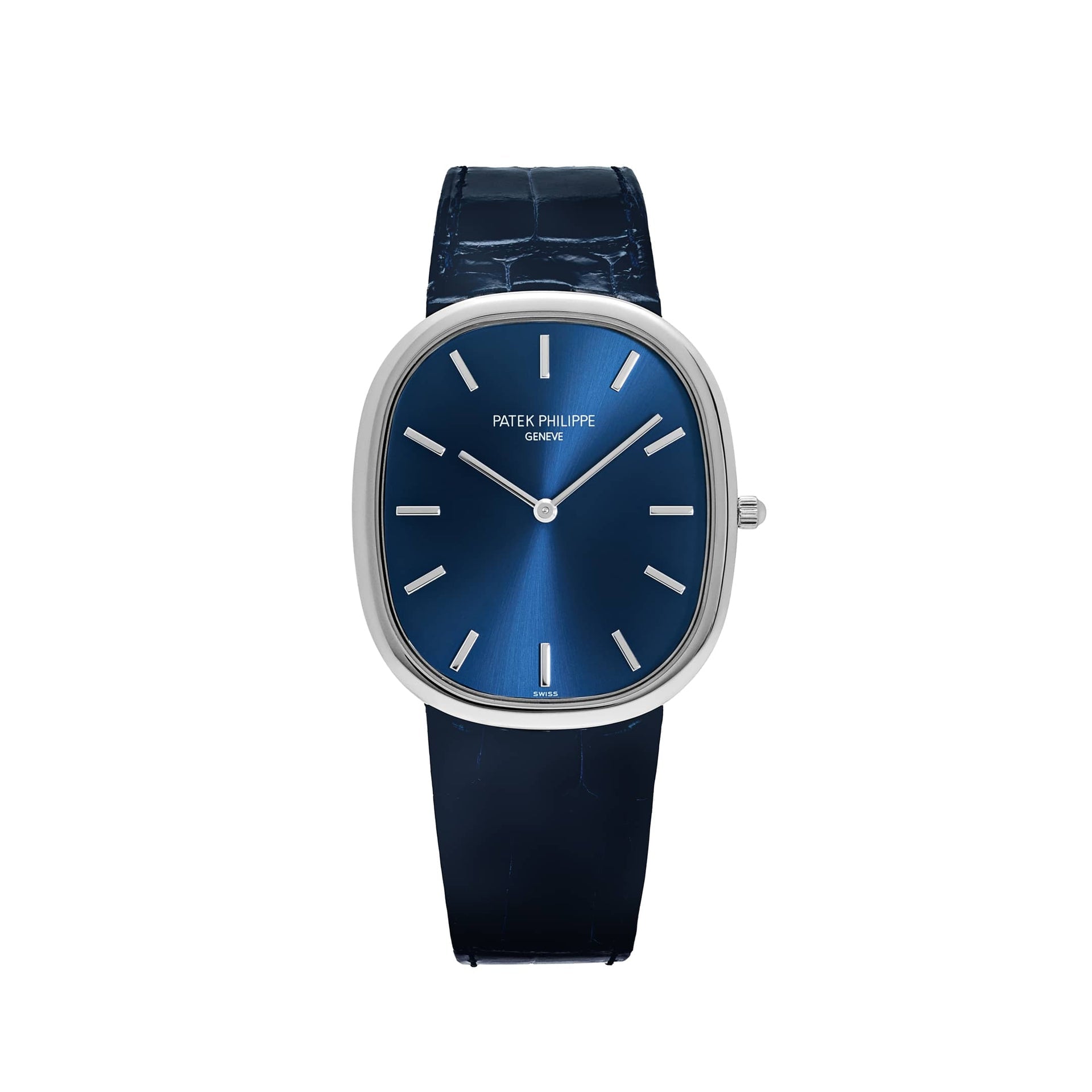Patek Philippe Golden Ellipse 5738P-001 Platinum Blue Dial (2022)