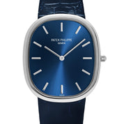 Patek Philippe Golden Ellipse 5738P-001 Platinum Blue Dial (2022)